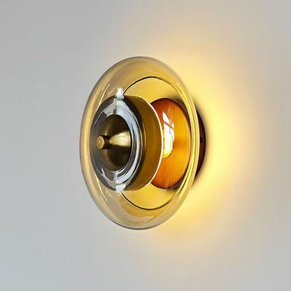Glass Loop Wall Lamp