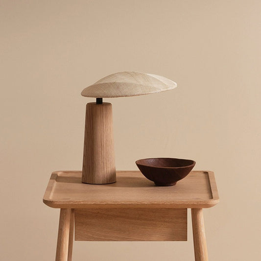 Minimalist Bamboo Table Lamp