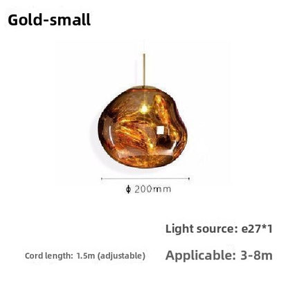 Glass Asymmetric Ceiling Lights