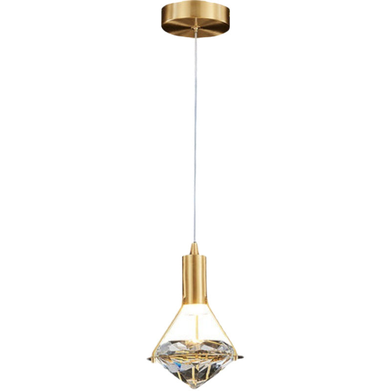 Diamond Crystal LED Ceiling Lamps