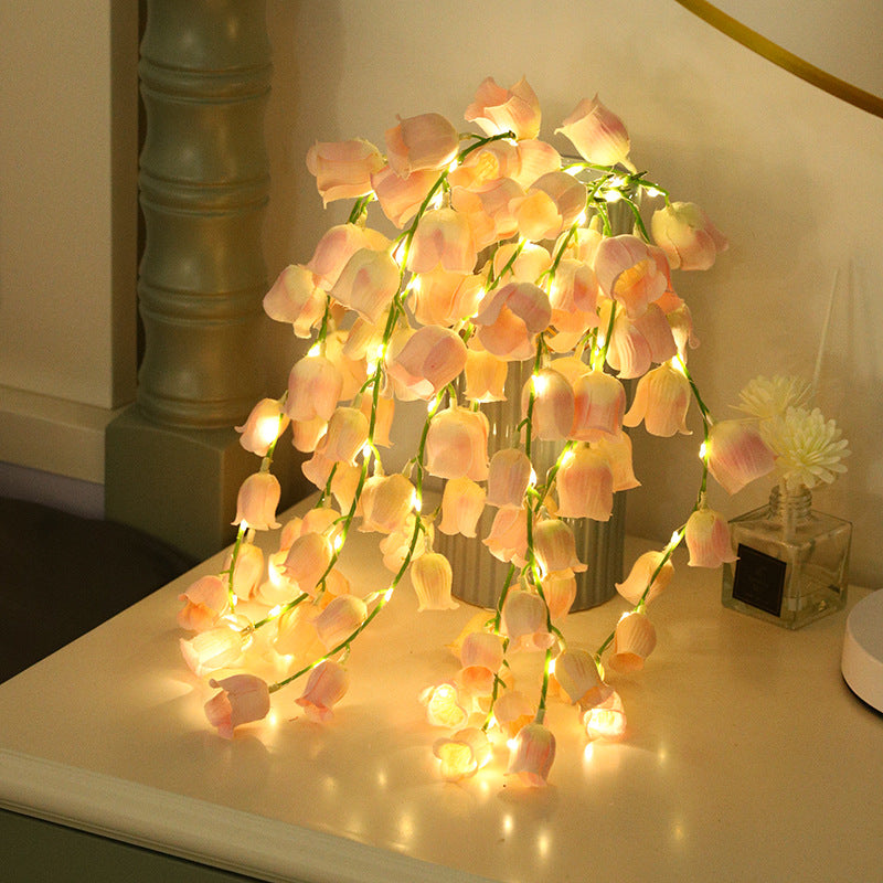 String Room Simulation Flower Decorative Lights Night Lights Proposal Valentine's Day Atmosphere Lights