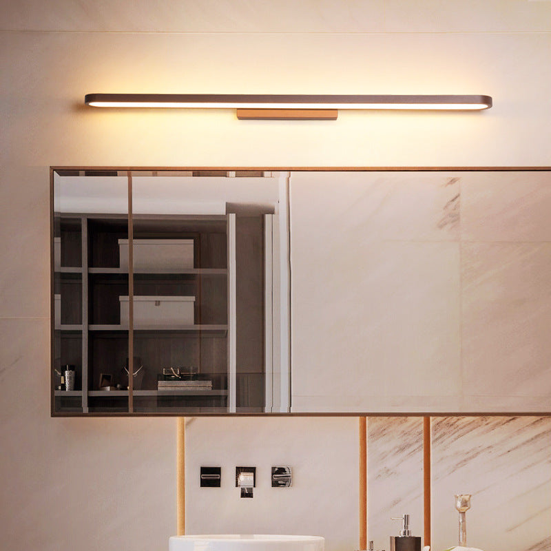 Minimalist Mirror Front Light with Adjustable Illumination