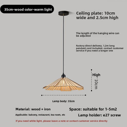 Wooden Hanging Lighting for Bar And Home
