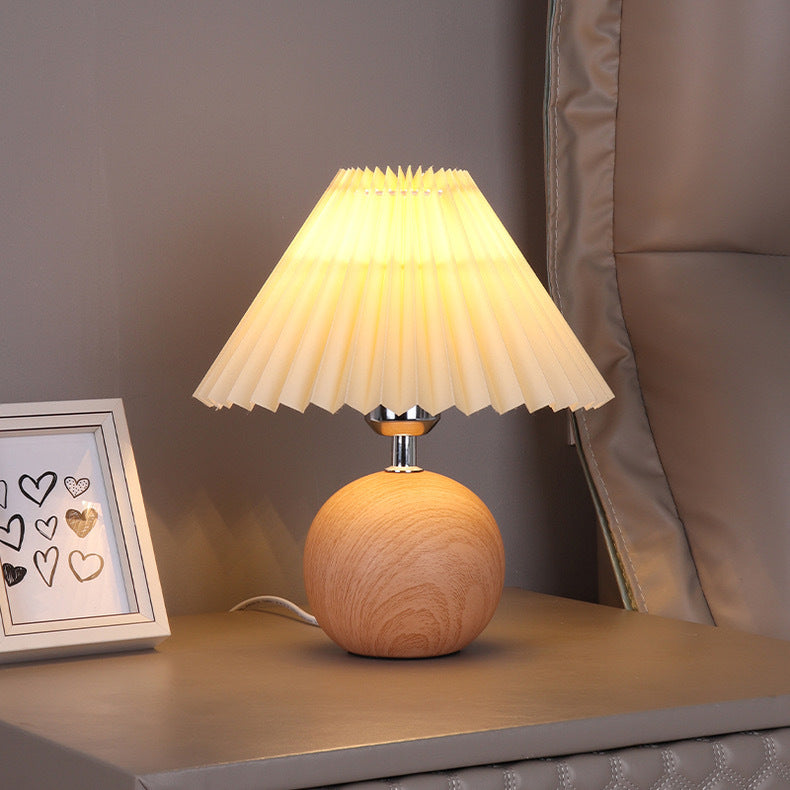 Nordic Ceramic Bedside Table Lamp with Remote Control