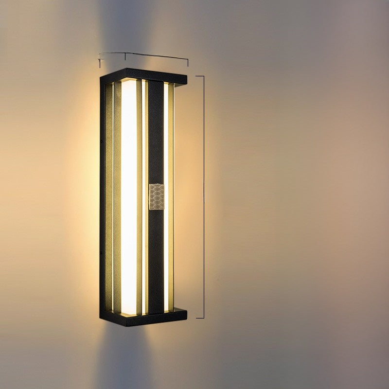 Outdoor Waterproof Block Wall Lamp