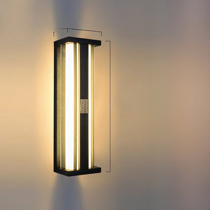 Outdoor Waterproof Block Wall Lamp