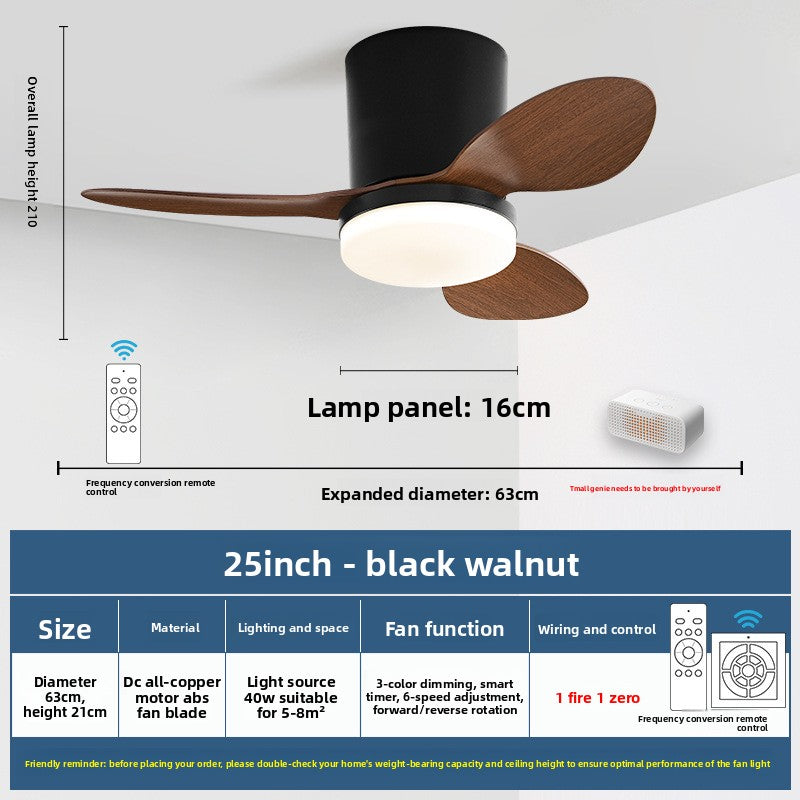 Minimalist Style Smart Ceiling Fan
