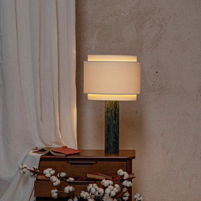 Marble Finish Table Lamp