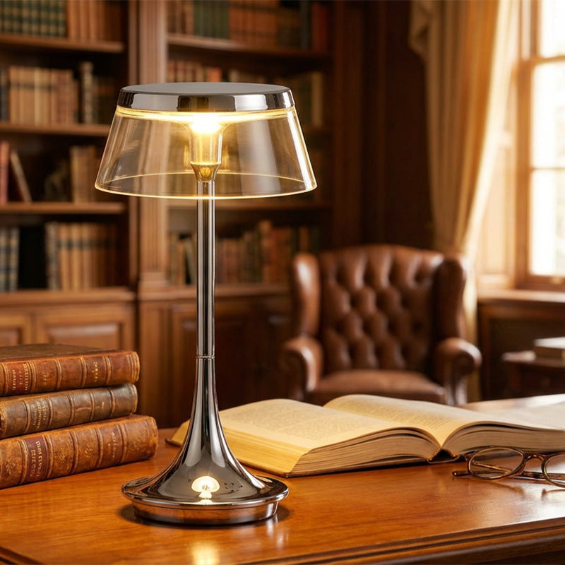 Touch Control Clear Desk Lamp